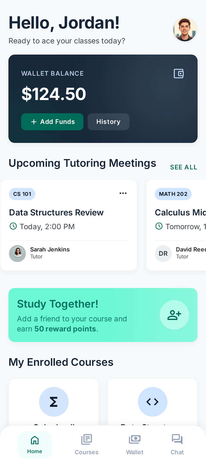 CampusMate — Academic Marketplace — Course discovery and tutor search.